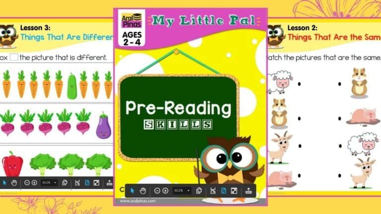 Pre-reading Skills Workbook